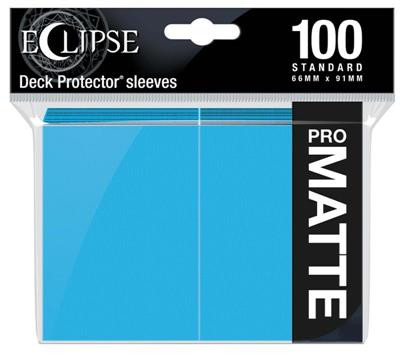 UP - Eclipse Matte Standard Sleeves: Sky Blue (100 Sleeves)