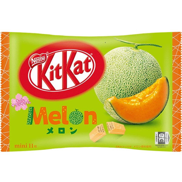 Snack: KitKat - Hami Melon / Zuckermelone 116g