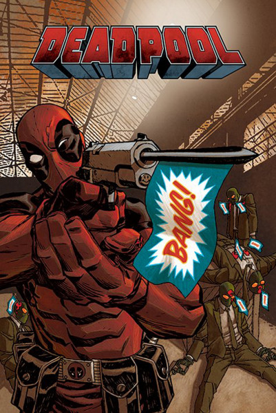 Poster: C23 Deadpool Bang 91,5 x 61 cm