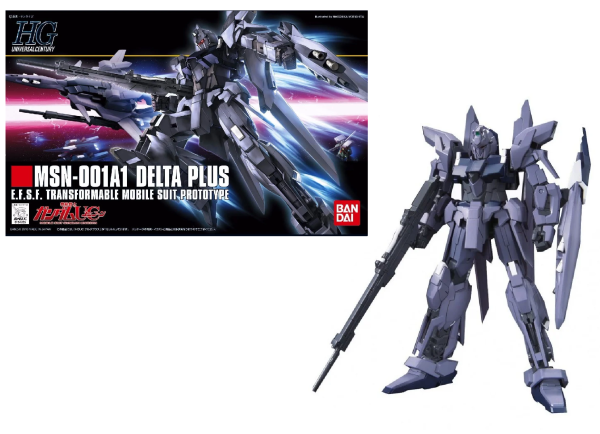 Model Kit: HG Gundam Universal Century 115 - MSM-001A1 Delta Plus E.F.S.F Transform Prototype 1/144