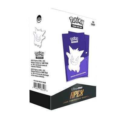 UP - Elite Gengar 105ct Apex Deck Protector Sleeves for Pokémon
