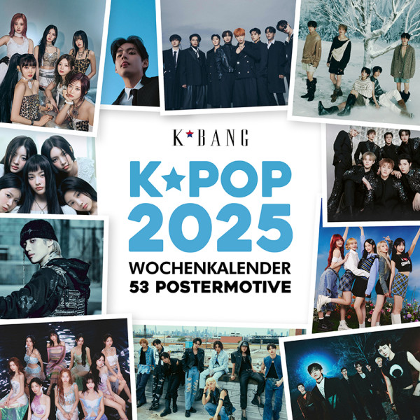 2025 Kalender - K*BANG Wochenkalender mit 53 Postermotiven KPOP