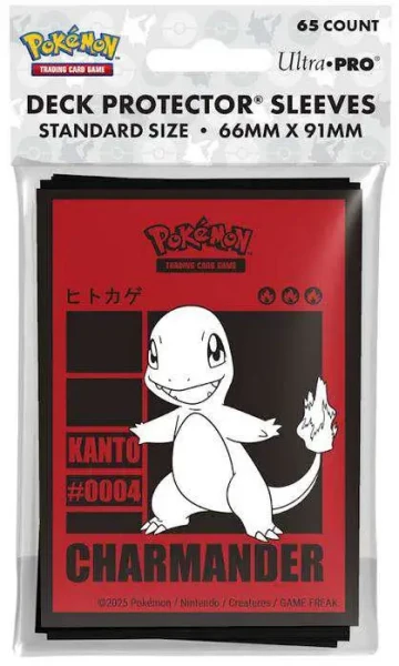 UP - Charmander Deck protector Sleeves 65