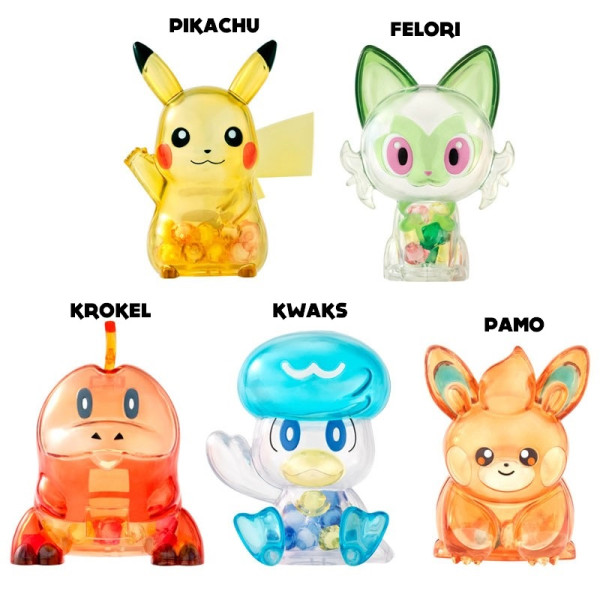 Figure: Pokemon Crystalcot Minifigur - Krokel / Fuecoco