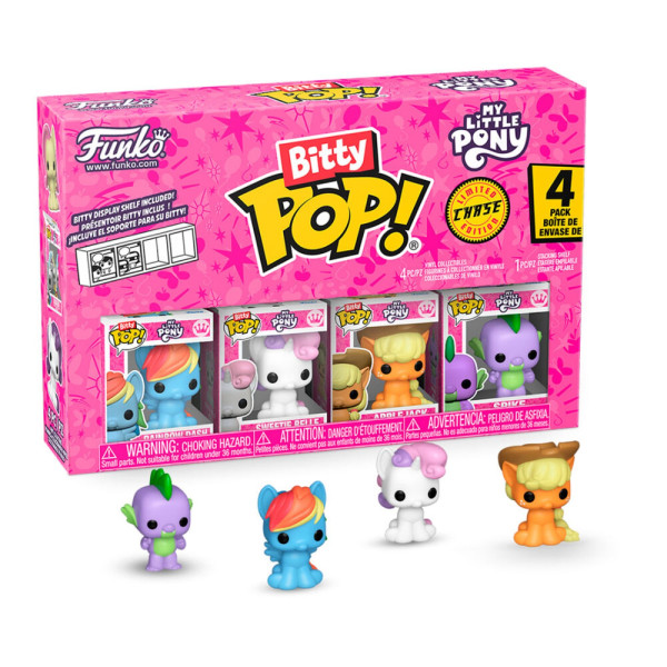 Funko Bitty POP! My Little Pony - 4-Pack Rainbow Dash