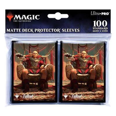 UP - FALLOUT 100CT DECK PROTECTOR SLEEVES D FOR MAGIC: THE GATHERING