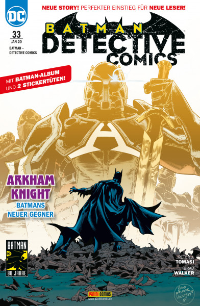 Batman Detective Comics 33 - mit Stickeralbum