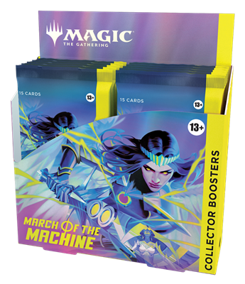 MTG - MARCH OF THE MACHINE COLLECTOR BOOSTER - DE