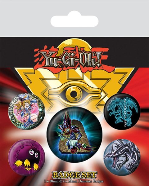 Button Badge Set: Yu-Gi-Oh - Dark Magician