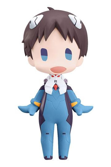 Figure: Rebuild of Evangelion HELLO! GOOD SMILE Actionfigur Shinji Ikari 10 cm