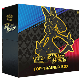 Pokemon TCG: Schwert und Schild 12.5 Zenit der Könige - Top Trainer Box Lucario DE