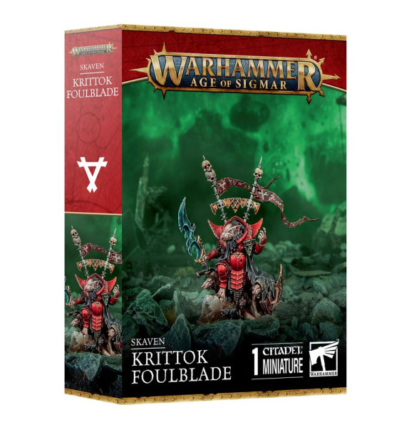 Warhammer Age of Sigmar: 90-49 Skaven - Krittok Foulblade 2024