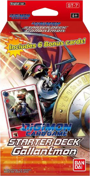 Digimon Card Game: ST07 Starter Deck - Gallantmon EN