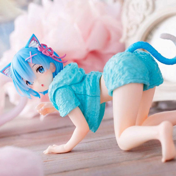 Figure: Re:Zero - Rem - Cat Room Wear Ver. 13cm