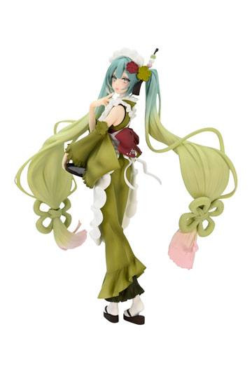 Figure: Hatsune Miku Exceed Creative PVC Statue Hatsune Miku Matcha Green Tea Parfait Ver. 20 cm