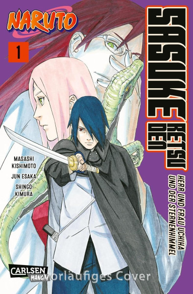 Naruto Sasuke Retsu Den Manga 01 - Herr und Frau Uchiha und der Sternenhimmel