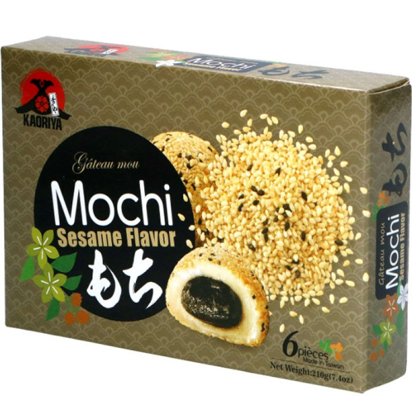 Snack: Mochi - Sesam / Sesame Box 210g