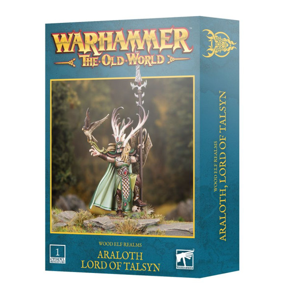 Warhammer the Old World: 13-108 Wood Elf Realms - Araloth Lord of Talsyn 2025
