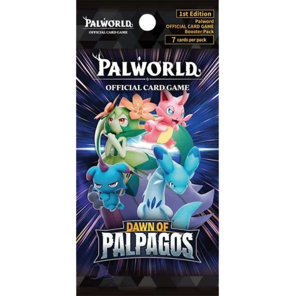 Palworld TCG - BP01 - 1st Edition - Dawn of Palpagos - Booster EN
