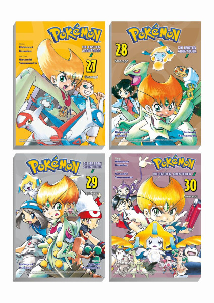 Pokemon - Manga Bundle 08 (Band 27-30) Smaragd