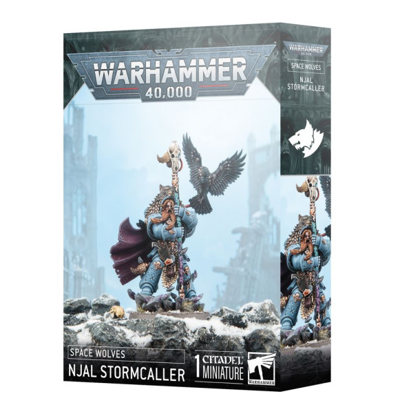 Warhammer 40,000: 53-35 Space Wolves - Njal Stormcaller 2025