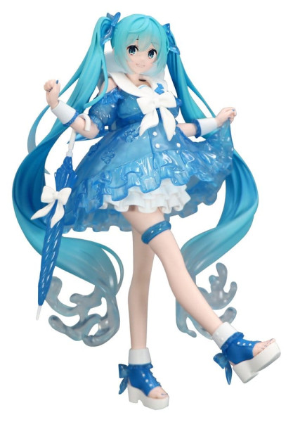 Figure: Hatsune Miku Trio-Try-iT PVC Statue Miku Rainy Dance 19 cm