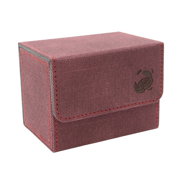 Caratex Card Cove Deck Box 80+ Sideloading - Wine Red