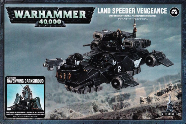 Warhammer 40,000: 44-08 Space Marines - Land Speeder Vengeance