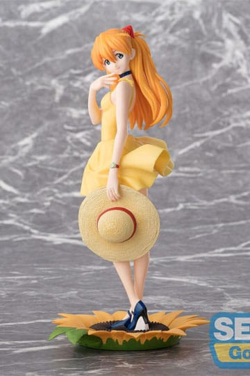 Figure: Rebuild of Evangelion Luminasta PVC Statue Asuka Summer Dress Ver. 2 24 cm