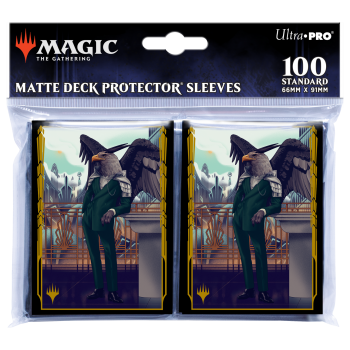 UP - Streets of New Capenna 100ct Sleeves V5 for Magic: The Gathering