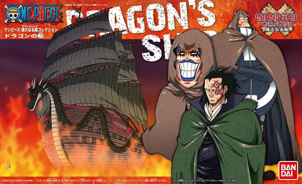 One Piece Grand Ship Collection 09 - Dragon's Ship - Model Kit