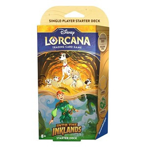 Disney Lorcana: 03 - Die Tintenlande - Starter Deck Bernstein & Smaragd DE