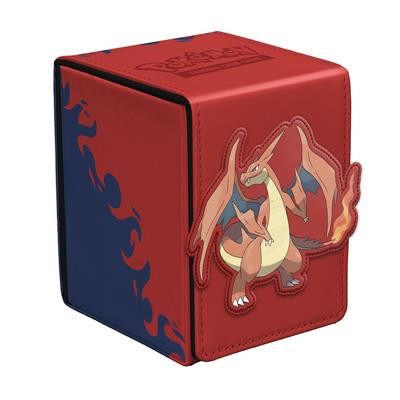 UP - Mega Charizard Y Alcove Flip Deck Box for the Pokémon Trading Card Game