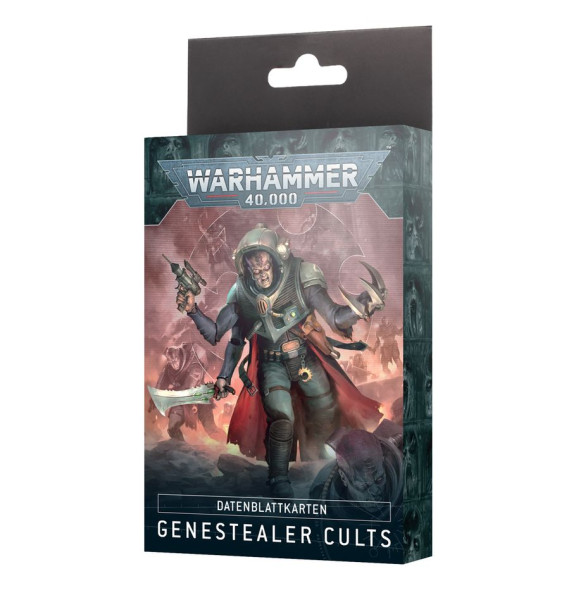 Warhammer 40,000: 38-02 Datenblattkarten: Genestealer Cults DE