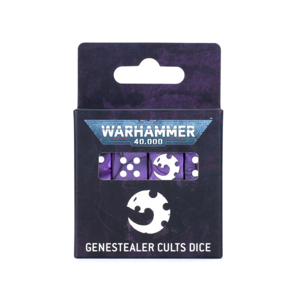 Warhammer Dice 40,000: 38-04 Genestealer Cults - Dice 2024