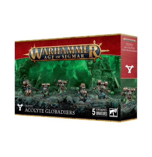 Warhammer Age of Sigmar: 90-47 Skaven - Acolyte Globadiers 2024