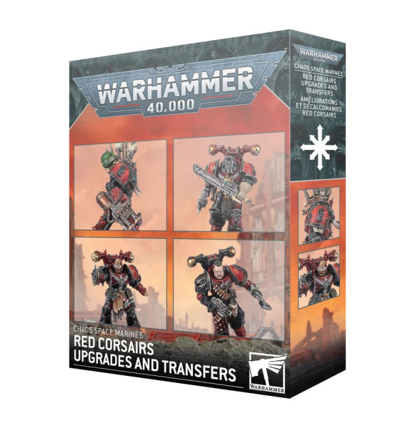Warhammer 40,000: 43-112 Chaos Space Marines - Red Corsairs Upgrades and Transfers 2026