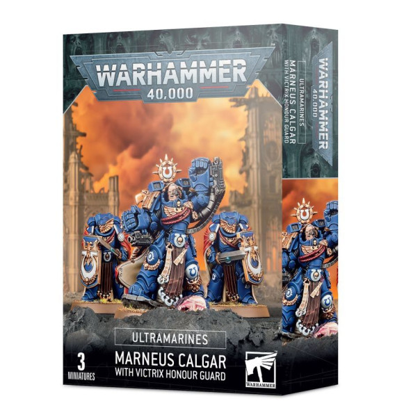Warhammer 40,000: 55-21 Ultramarines - Marneus Calgar With Victrix Honour Guard 2020