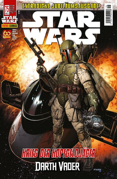 Star Wars Heftserie 75: Krieg der Kopfgeldjäger - Darth Vader - Kiosk-Ausgabe