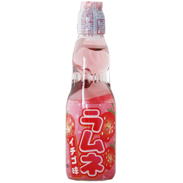 Drink: Ramune - Erdbeer / Strawberry Flavour 200ml