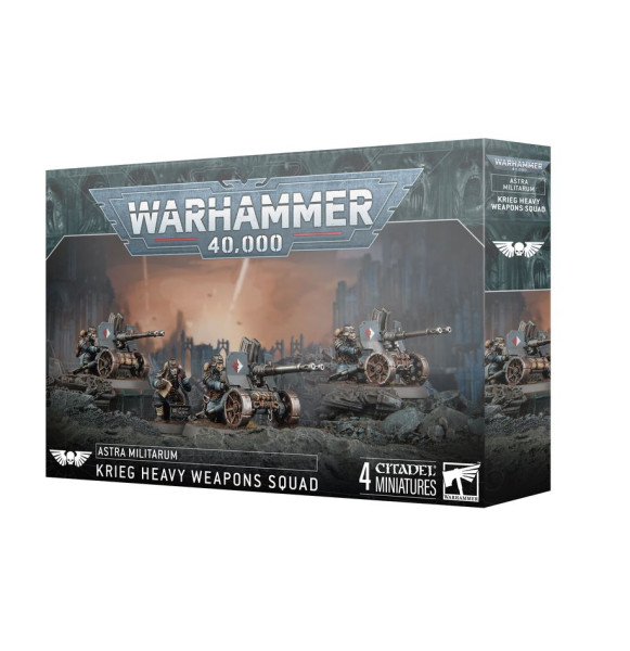 Warhammer 40,000: 47-73 Astra Militarum - Krieg Heavy Weapons Squad 2025