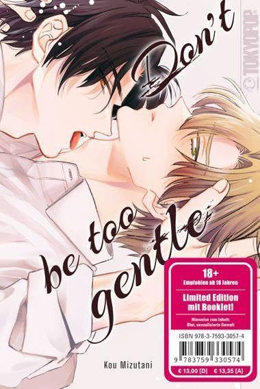 Dont be too gentle - Limited Edition mit Booklet