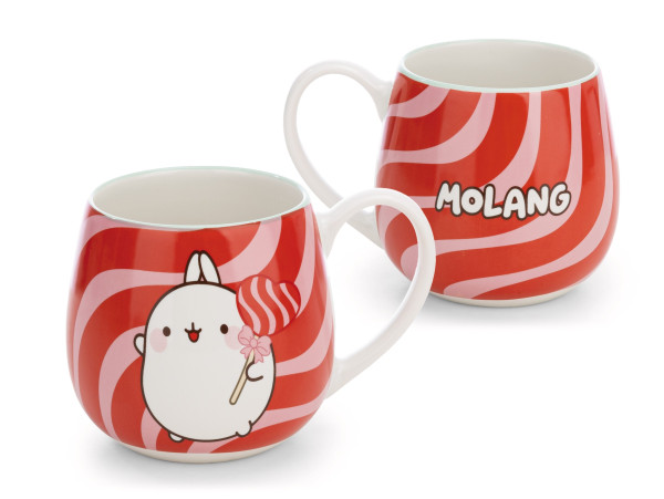 Molang - Tasse Molang mit Lolli 400ml