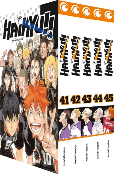 Haikyu!! Box 05 - Bände 41-45