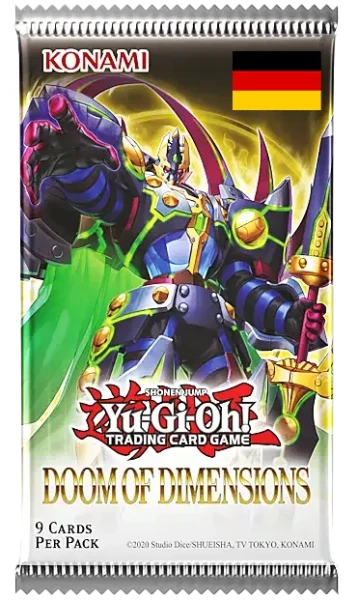 Yu-Gi-Oh! TCG Doom of Dimensions Booster DE