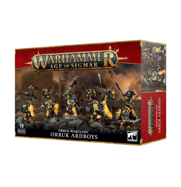 Warhammer Age of Sigmar: 89-61 Orruk Warclans - Orruk Ardboys 2023