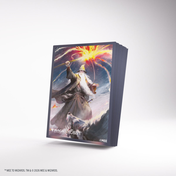 Magic: The Gathering | The Hobbit Premium Art Sleeves - Gandalf, Shadow's Foe