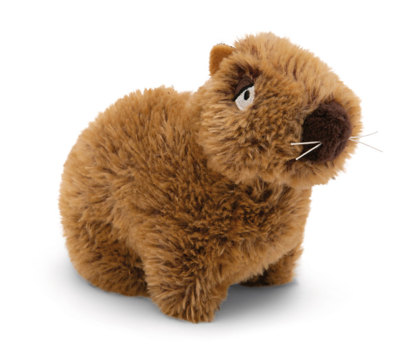 Plüsch: Kuscheltier Capybara sitzend 17cm