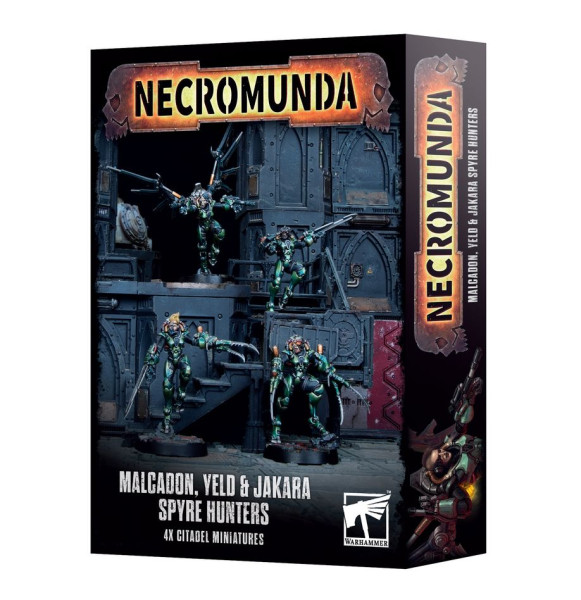 Warhammer Necromunda: 301-44 Malcadon Yeld and Jakara Spyre Hunters 2024