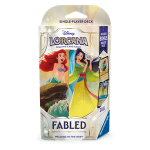 Disney Lorcana: 09 Mythen: Bernstein und Saphir Starter Deck DE